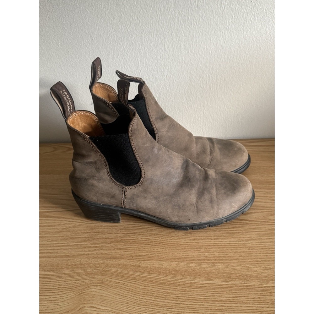 Blundstone Brown Heeled Boots